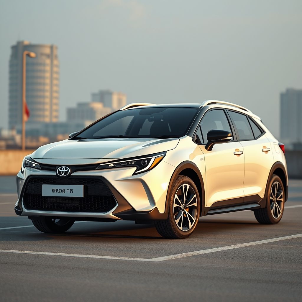 Toyota Corolla Cross โฉมใหม่ อาจมีดีไซน์ประมาณนี้